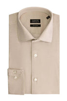 GENTS knit pique beige