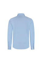 GENTS knit pique lichtblauw