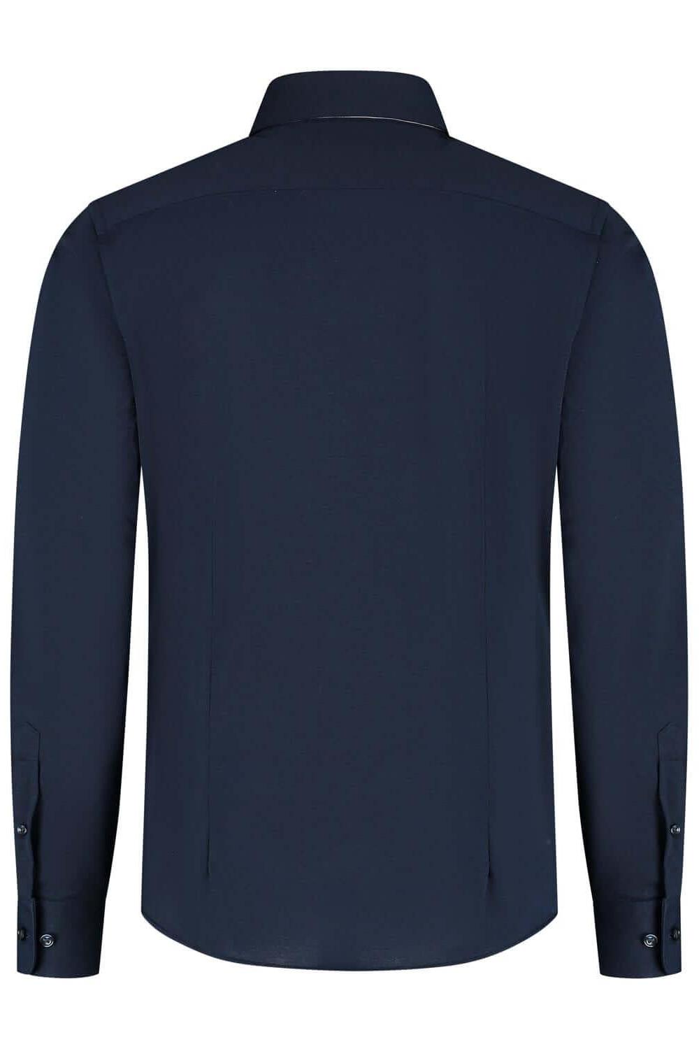 GENTS knit pique navy