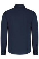 GENTS knit pique navy