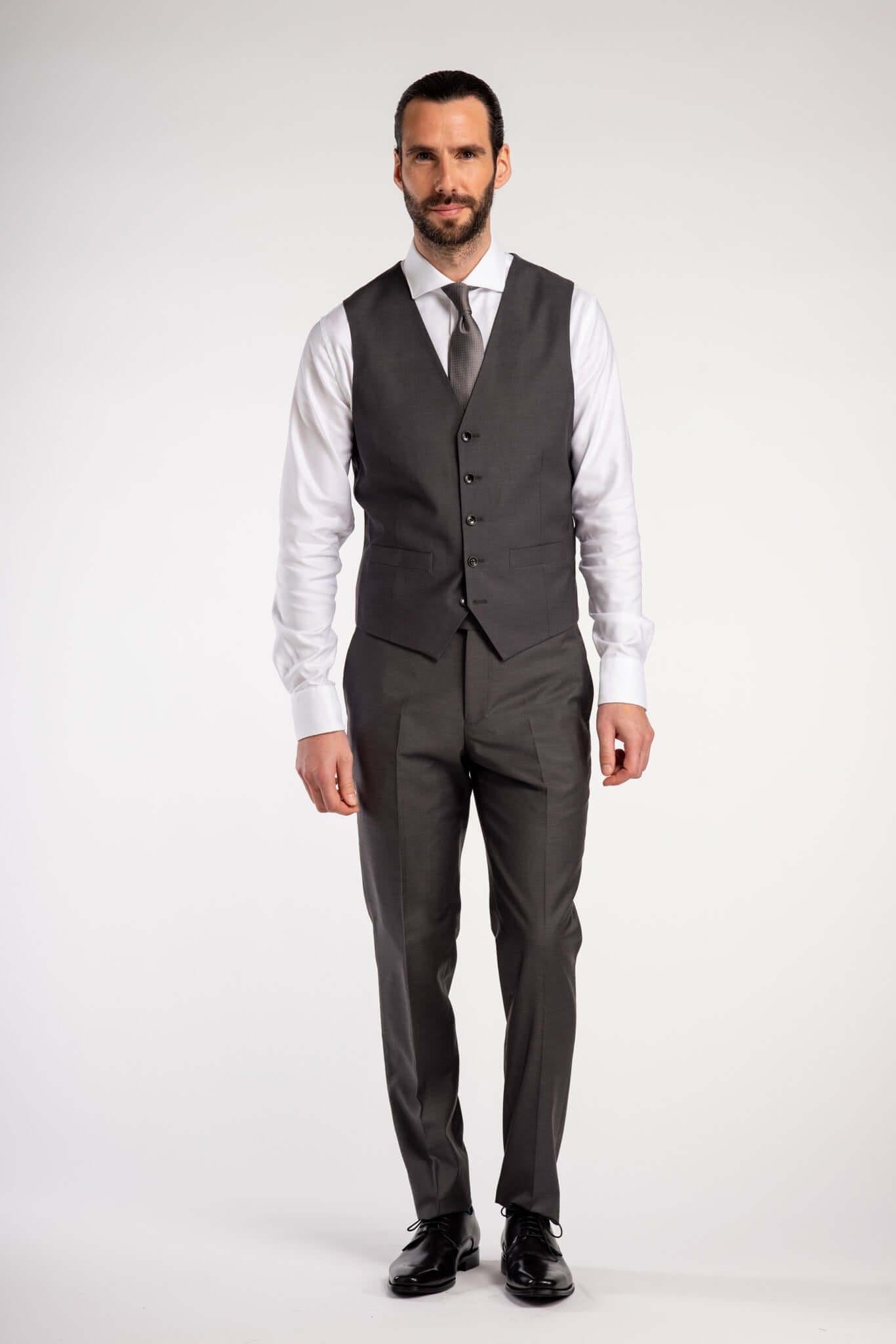 Pak wolblend - grijs