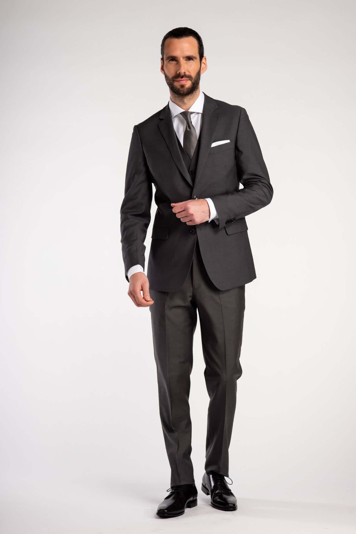 Pak wolblend - grijs