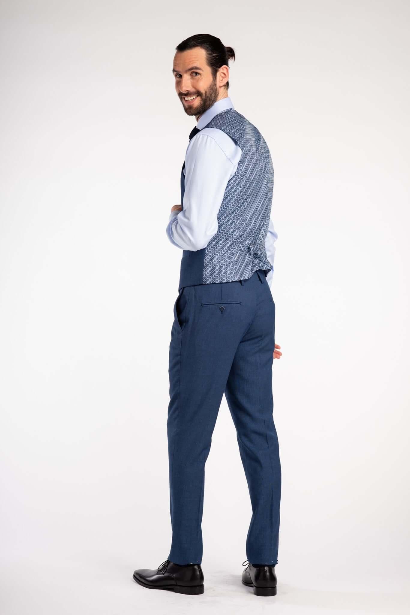 Pak wolblend - royalblue