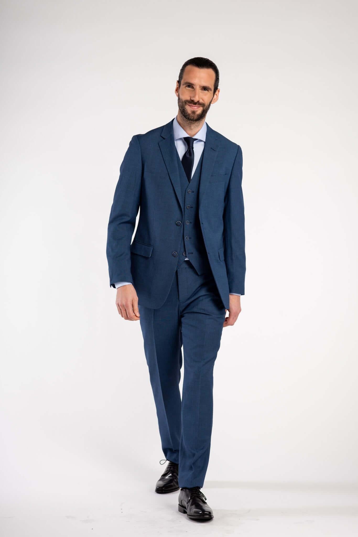 Pak wolblend - royalblue