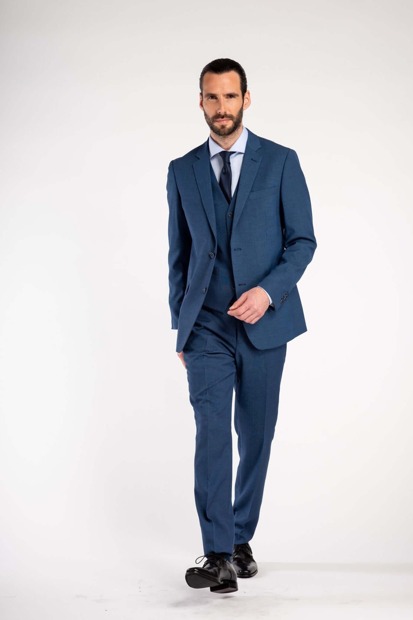 Pak wolblend - royalblue