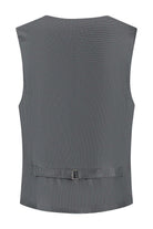 Gilet linnenlook zand