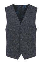 Gilet melange navy