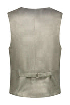 Gilet pinstripe groen