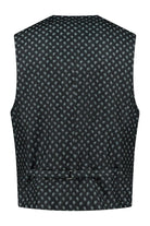 Gilet ruit lichtgrijs