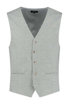 Gilet slubgaren beige