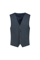 Gilet stretch blauw
