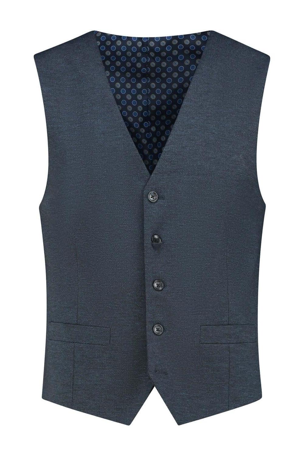 Gilet stretch blauw