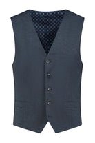 Gilet stretch blauw