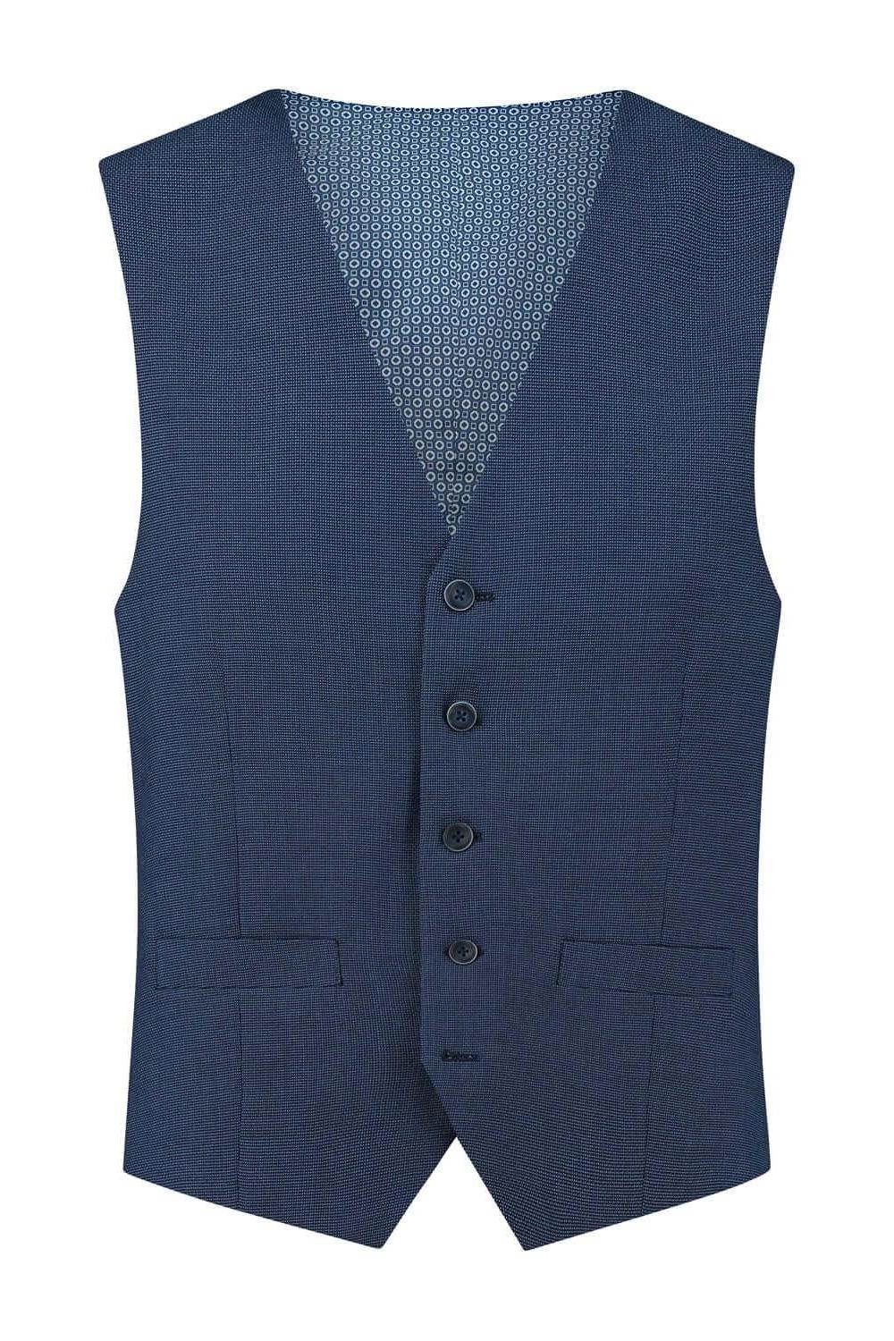 Gilet structuur royalblue