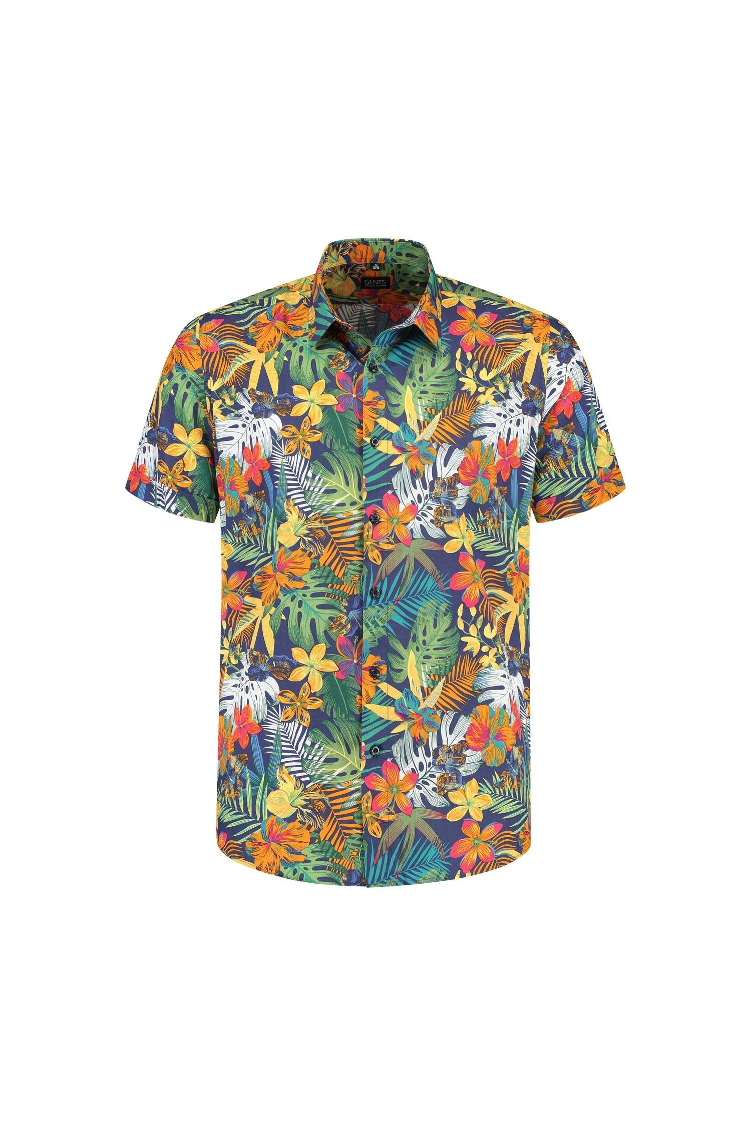 Korte mouw junglebloem