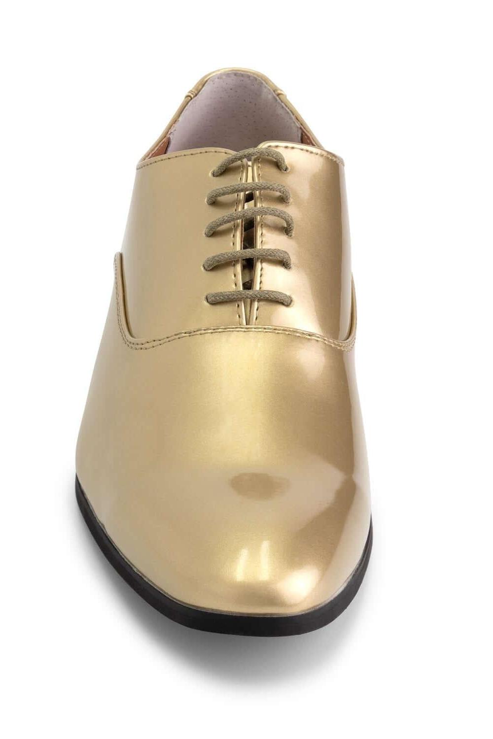 Lakschoen goud