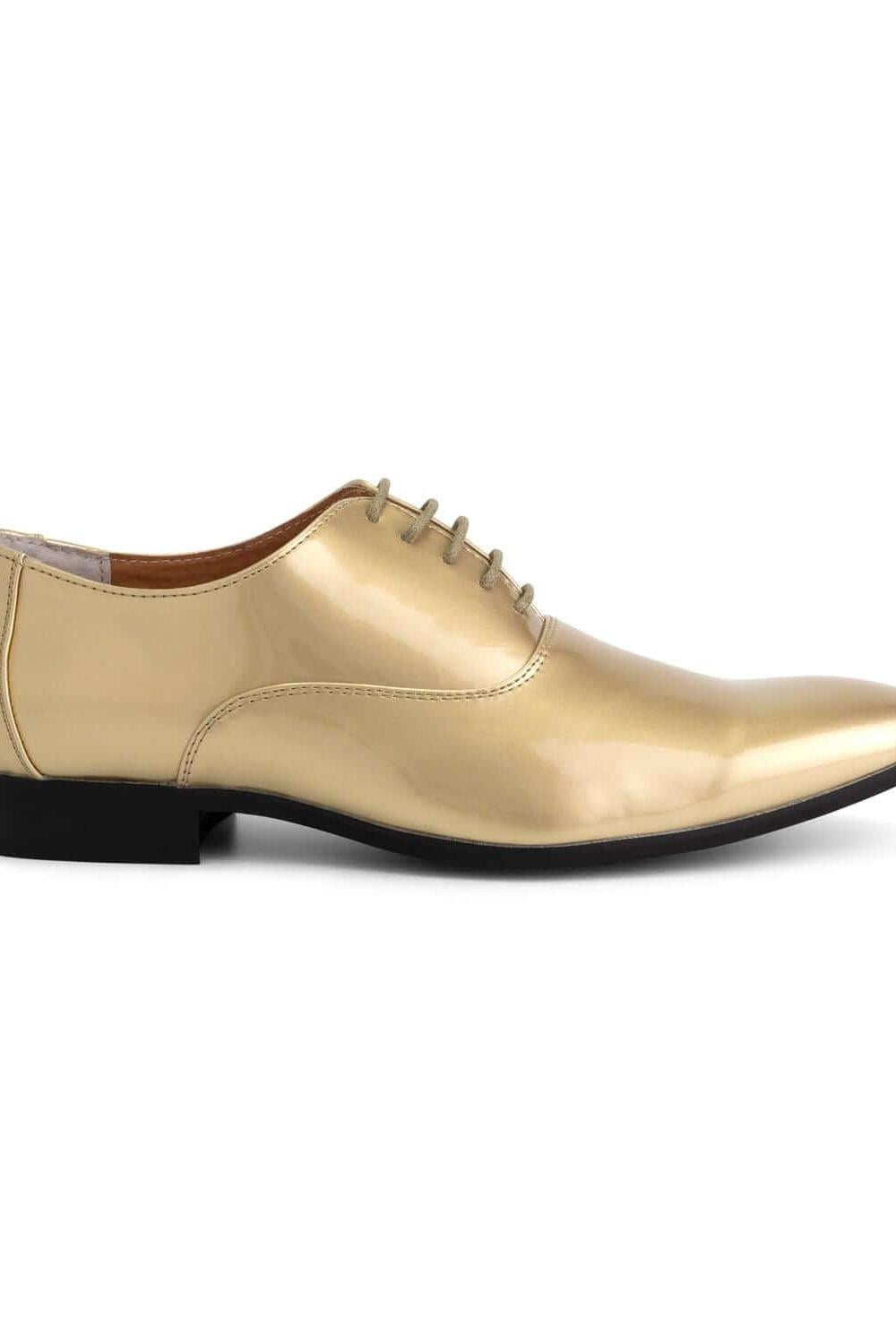 Lakschoen goud