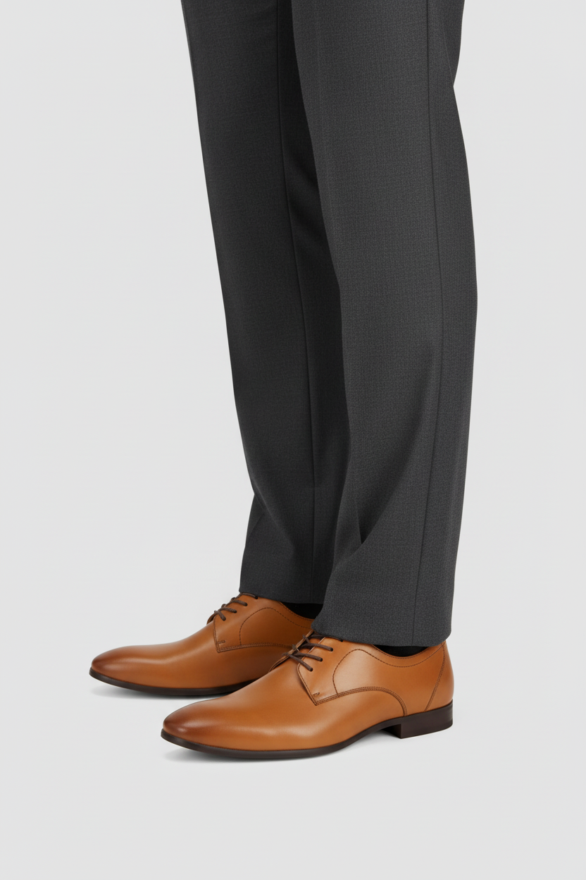 Leren schoenen bruin