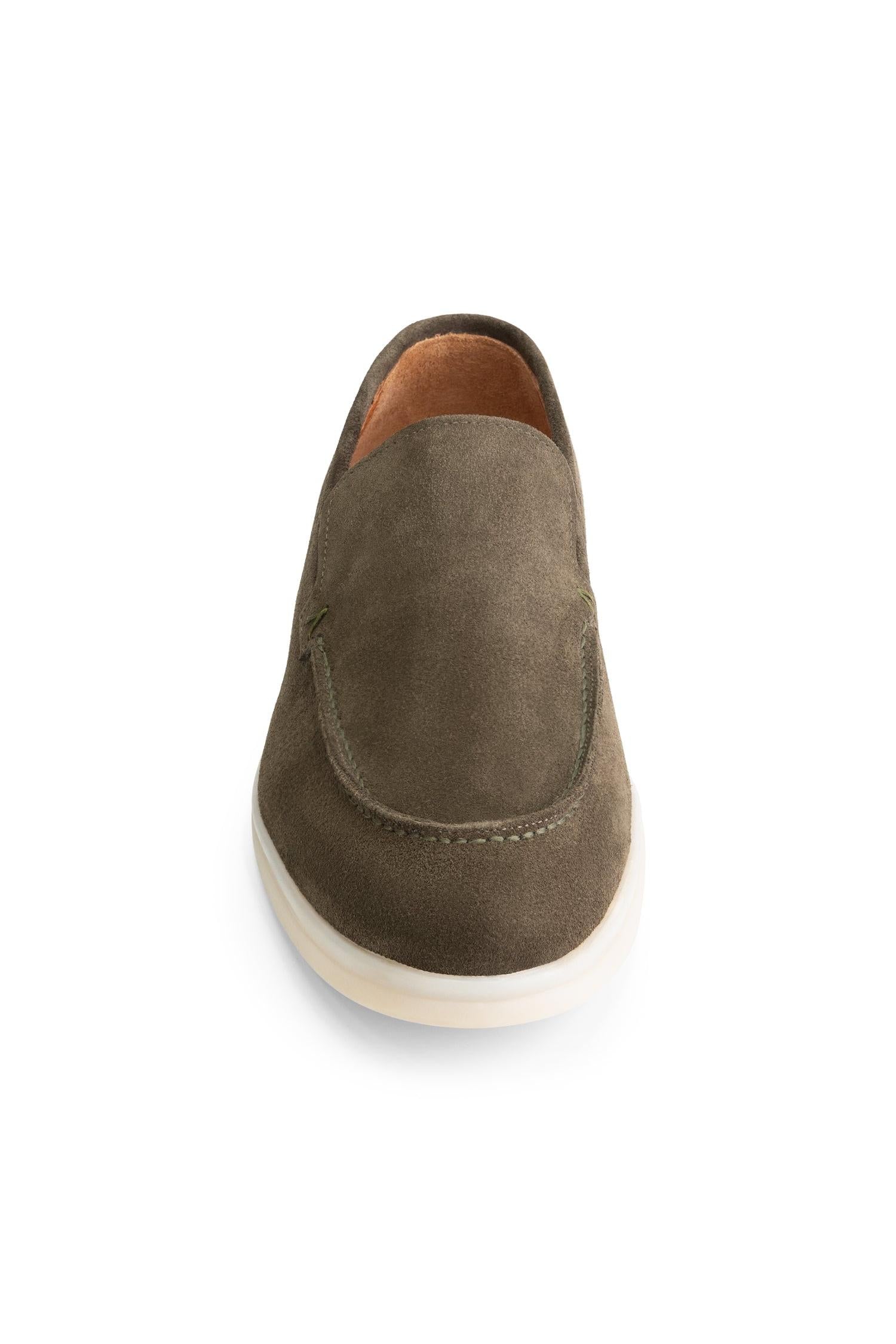 Loafer suede groen