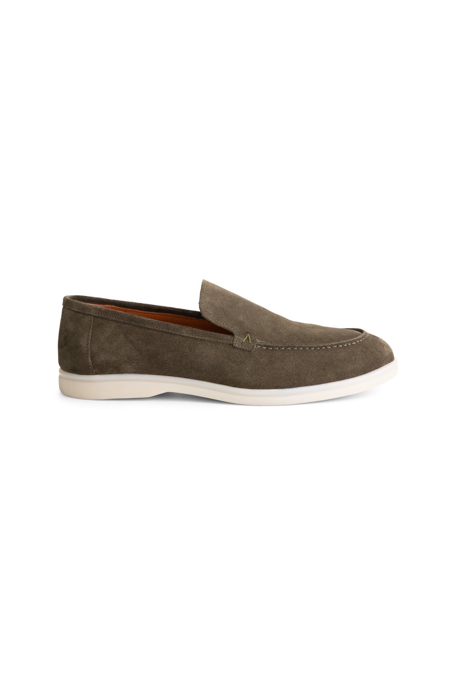 Loafer suede groen