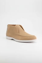 Loafer suede hoog zand