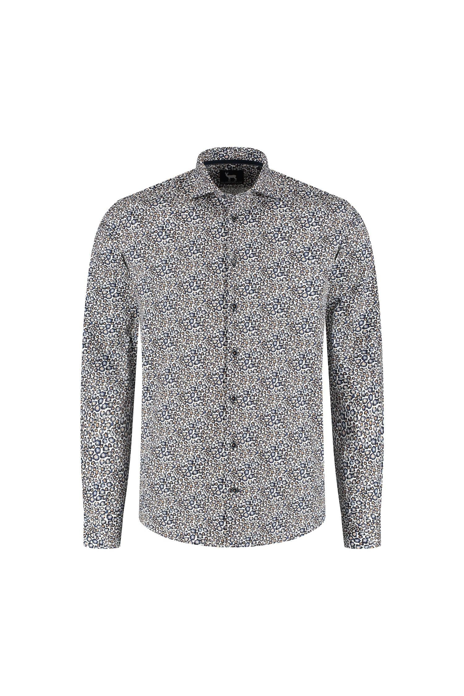 Overhemd Blumfontain bloemprint