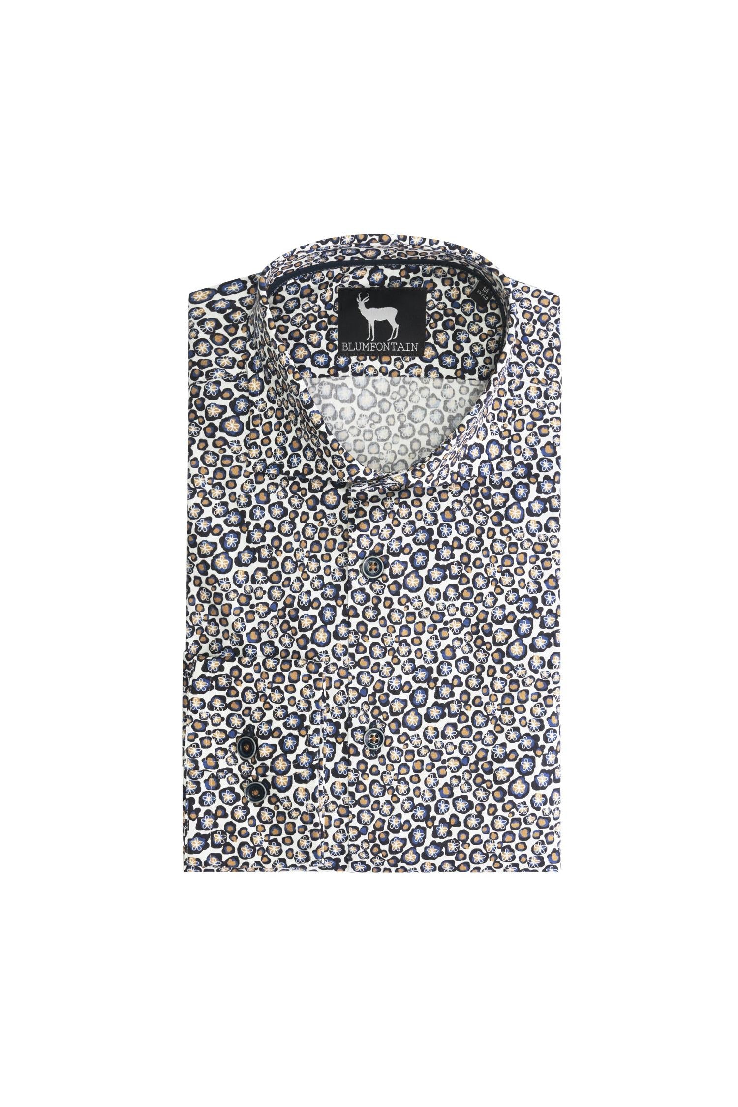 Overhemd Blumfontain bloemprint