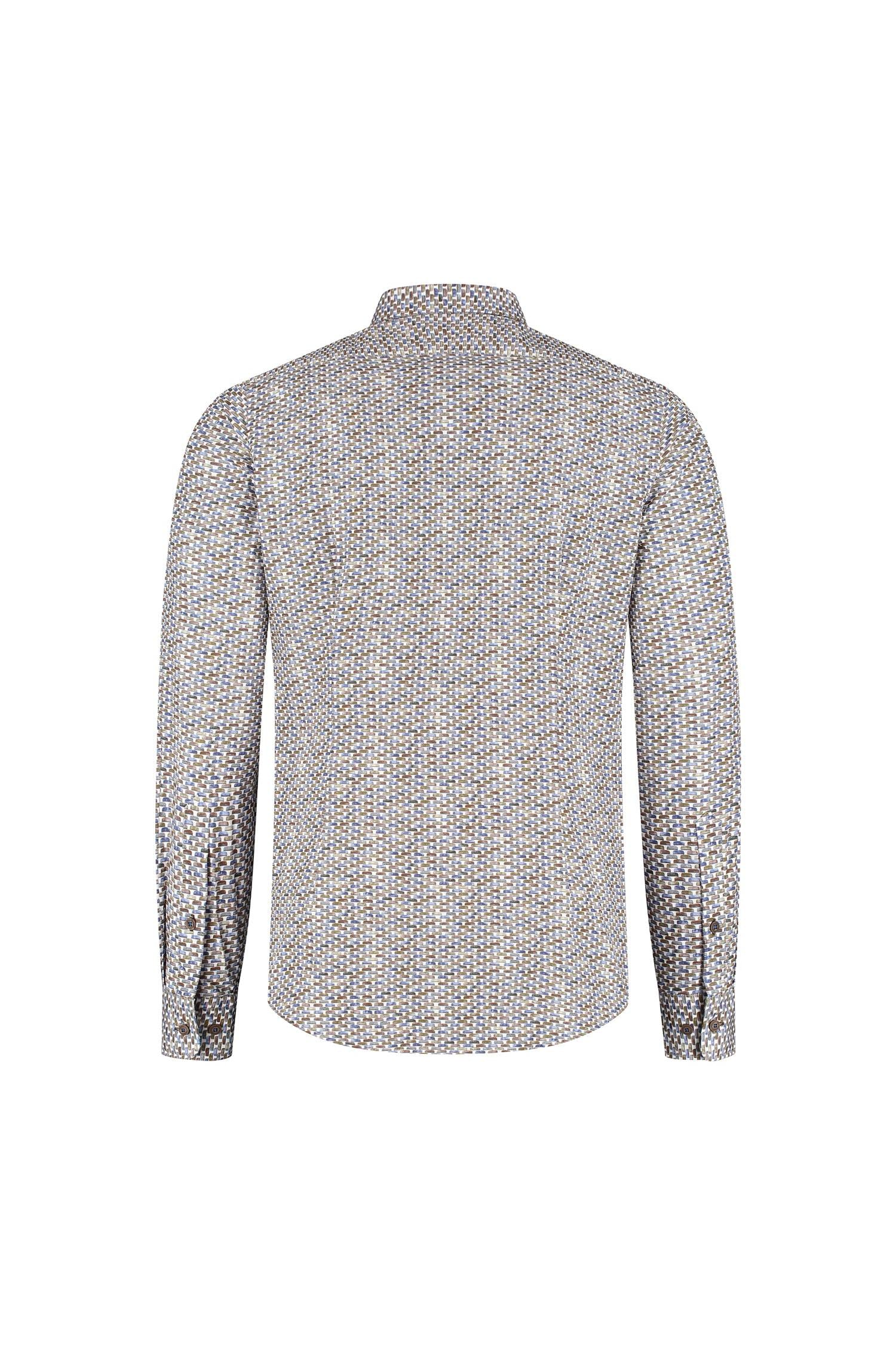 Overhemd Blumfontain schijfprint