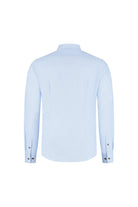 Overhemd Blumfontain structuur blauw