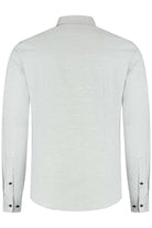 Overhemd Blumfontain uni structuur grijs