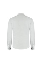 Overhemd Blumfontain uni structuur grijs