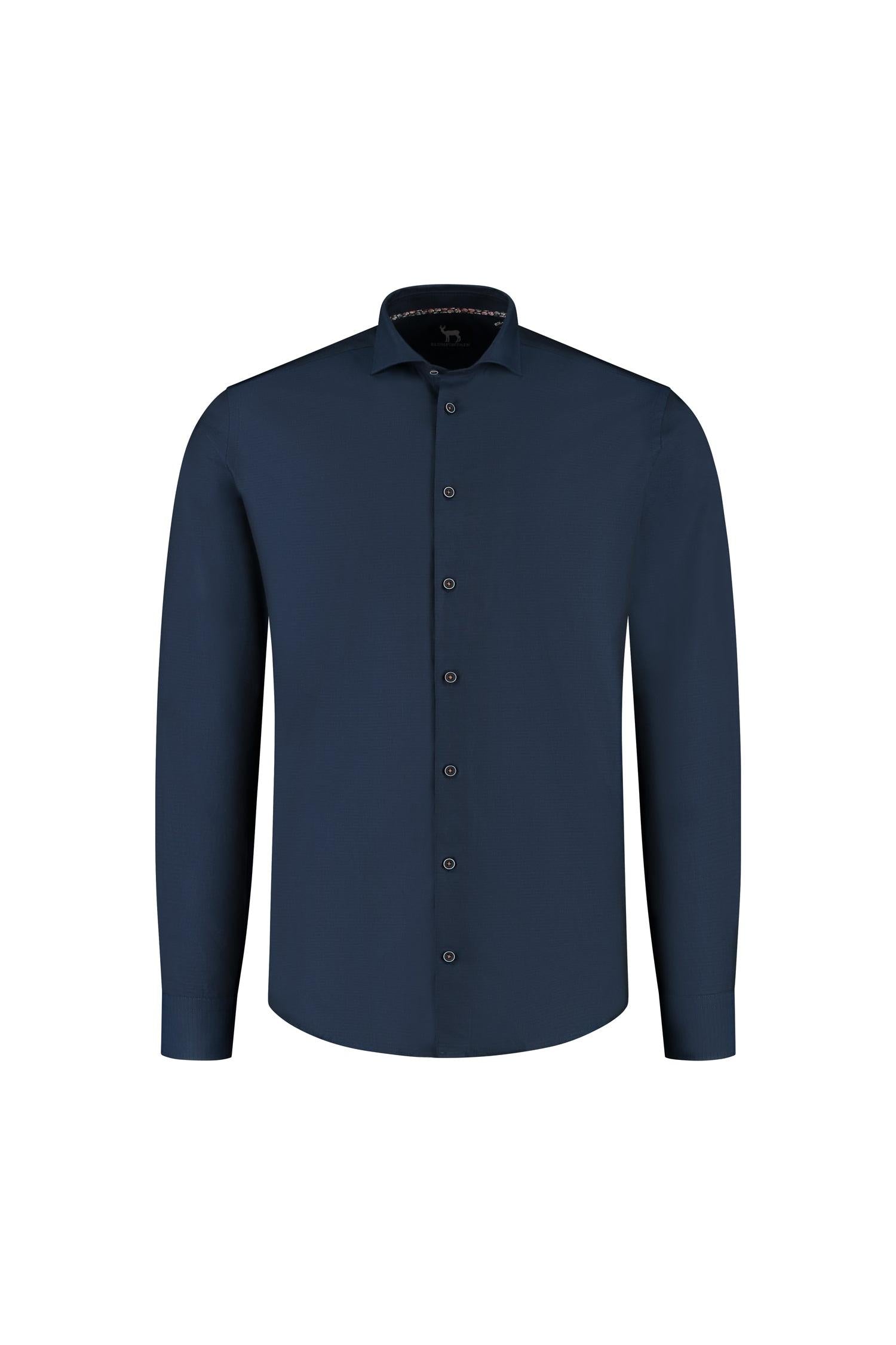 Overhemd Uni navy