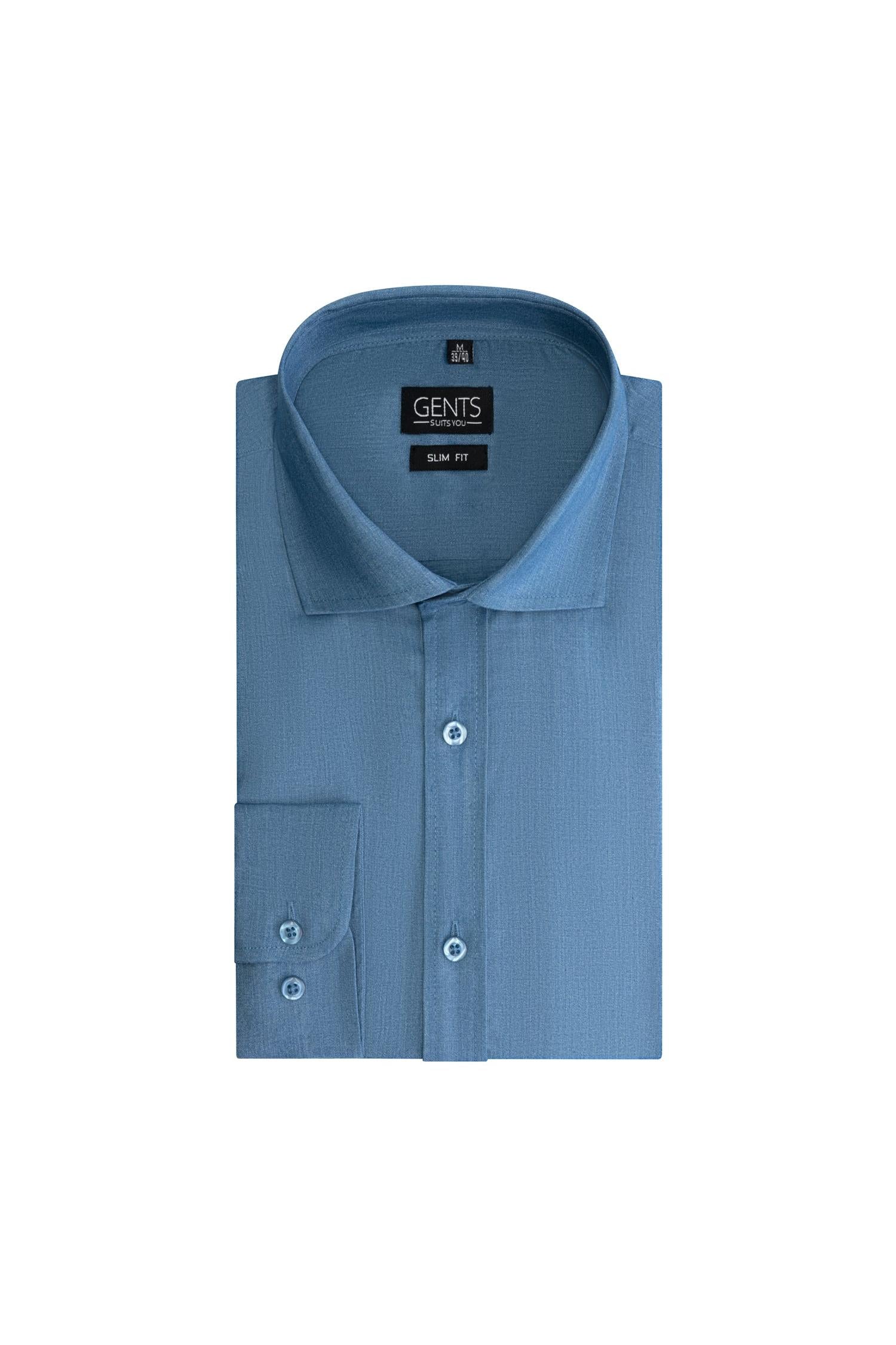 Overhemd slimfit bamboe