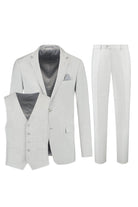 Pak 3-D structuur lichtgrijs