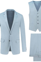 Pak 3-D wolmix ijs-blauw