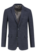 Pak ruit stretch blauw