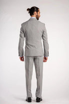 Pak streep lichtgrijs