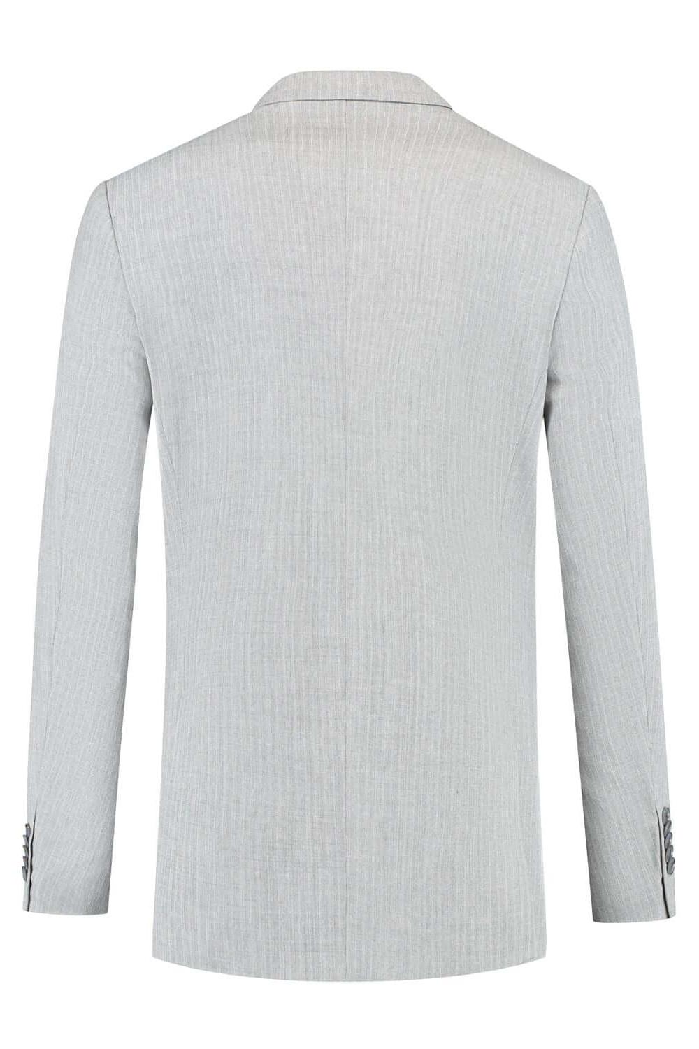 Pak streep lichtgrijs