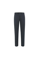 Pantalon miniruit blauw-grijs