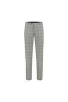 Pantalon overruit grijs-brique