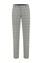 Pantalon overruit grijs-brique