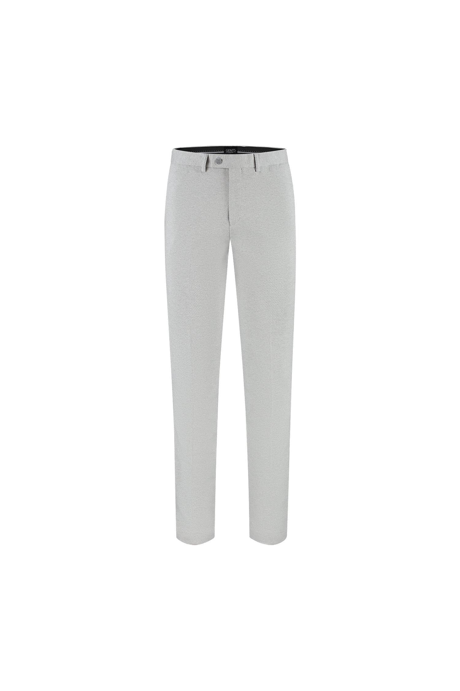 Pantalon stretch lichtgrijs