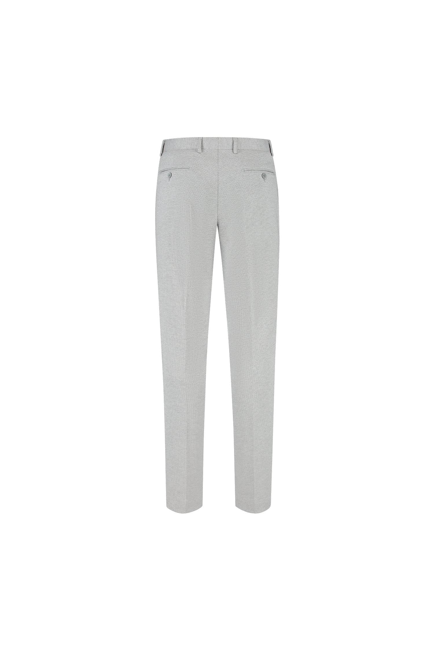 Pantalon stretch lichtgrijs