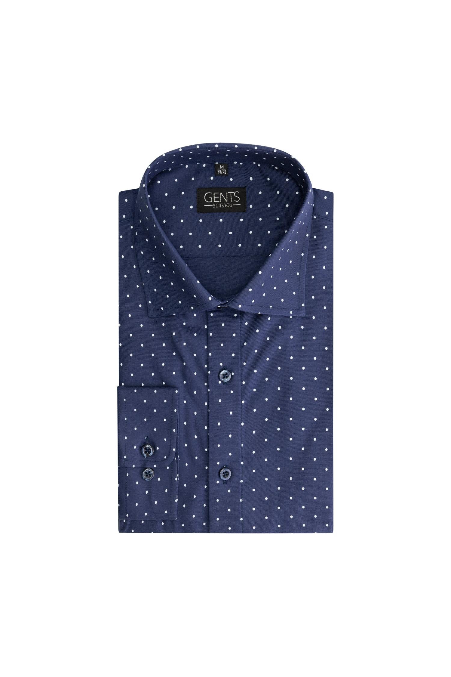 Polkadot blauw