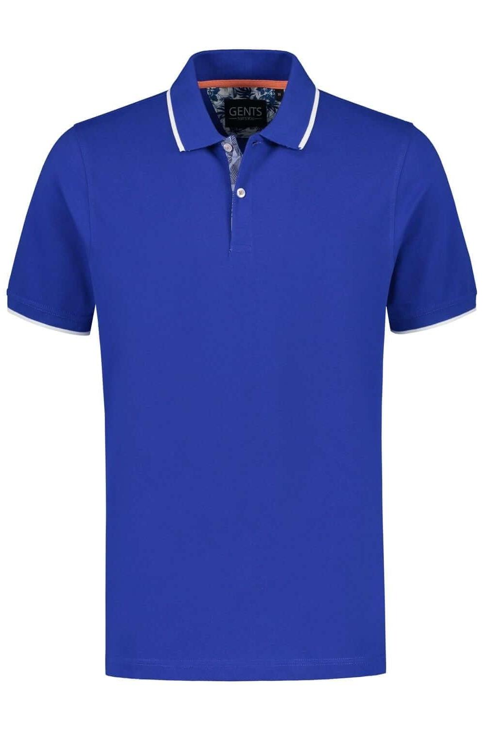 Polo uni blauw