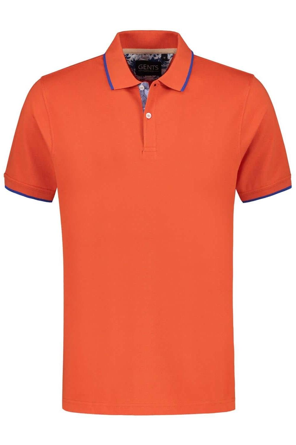 Polo uni oranje