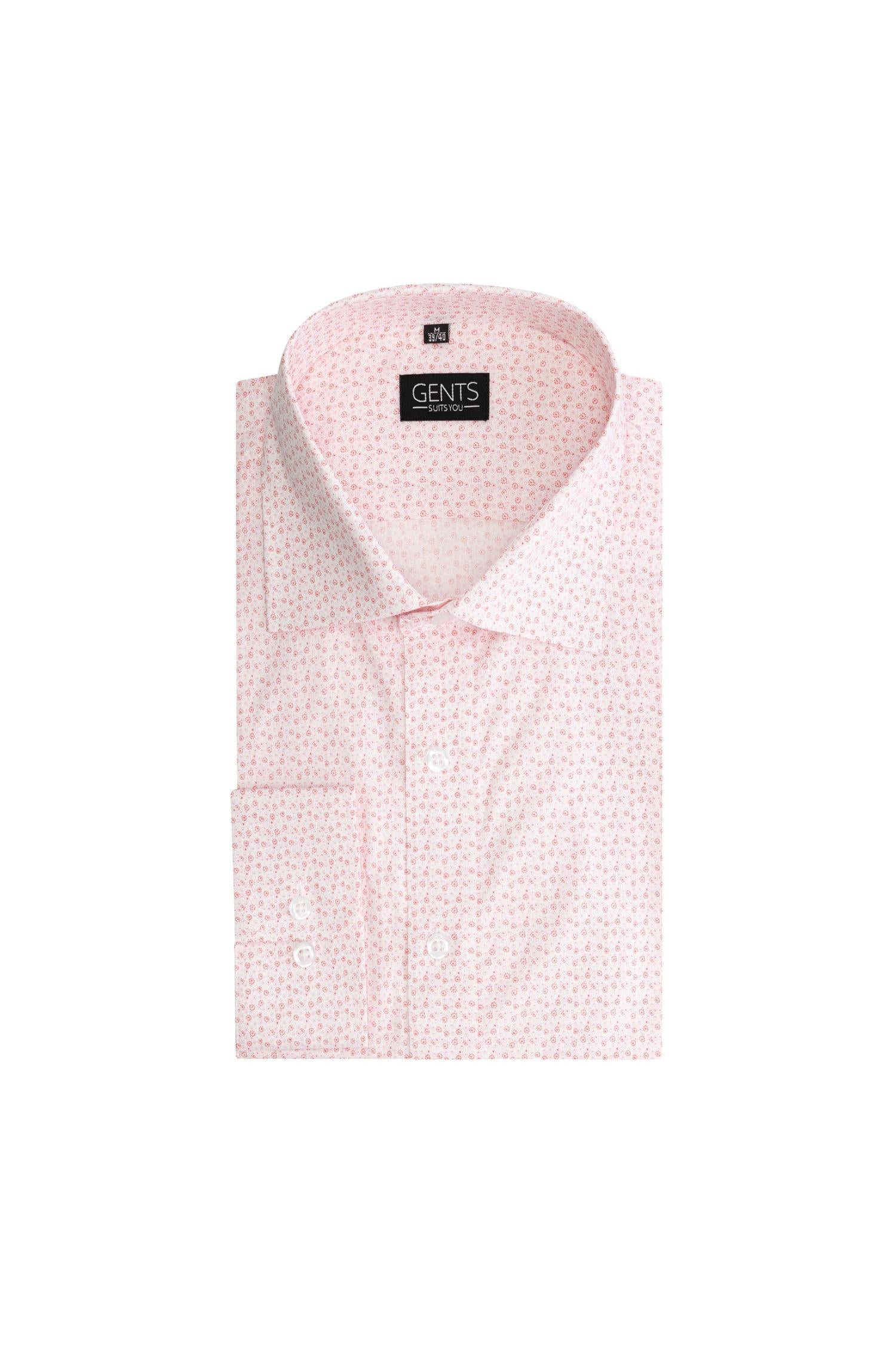Print bloemetje roze