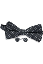 Set strik manchet grijs