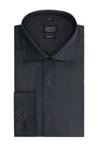 Slimfit bamboe grijs