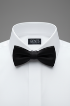 Smoking overhemd plat glad